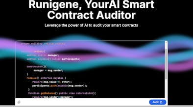 Runigene, YourAI Smart contract Auditor gallery image