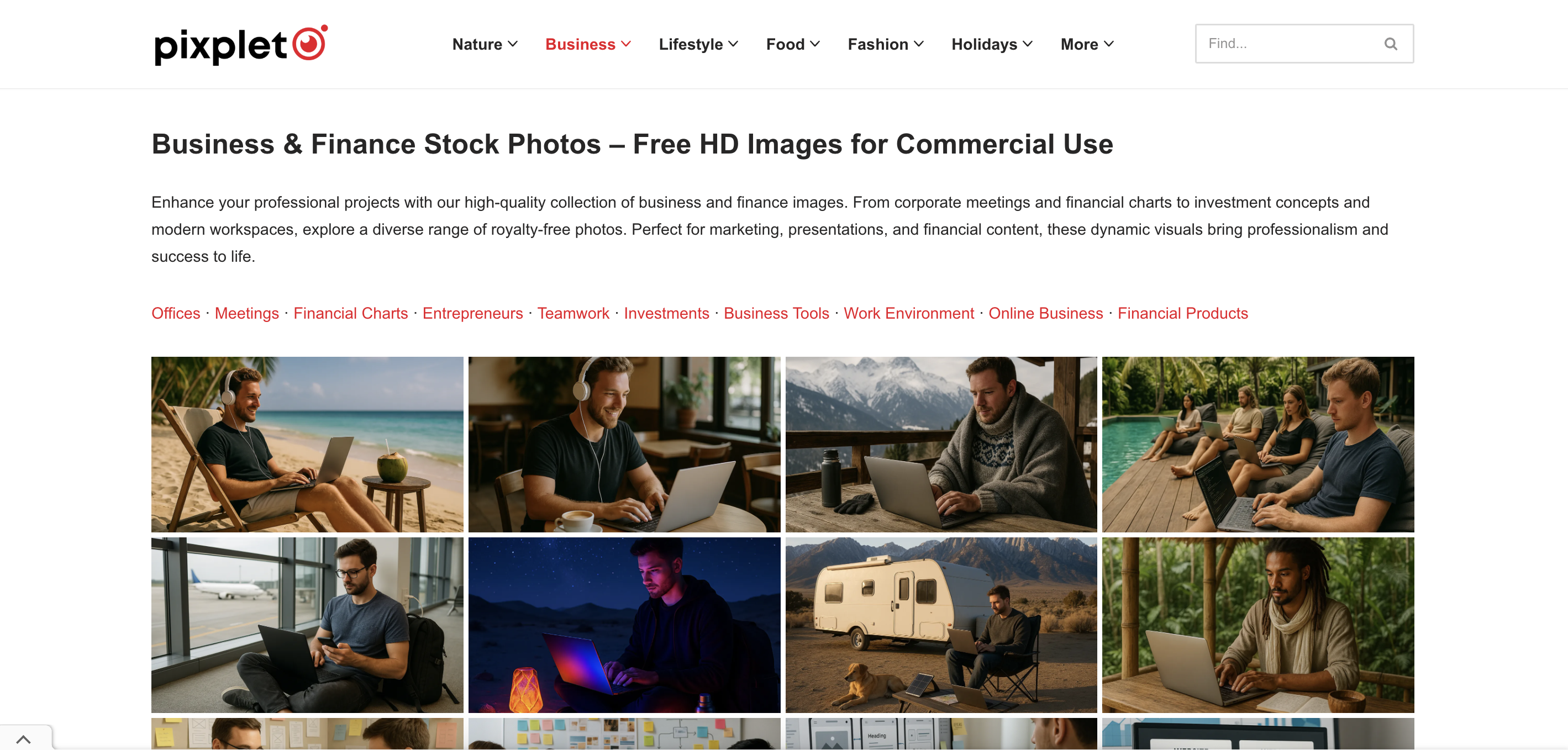 Pixplet.com - Gratis foto's en visuele tools voor makers, geen aanmelding nodig media 2