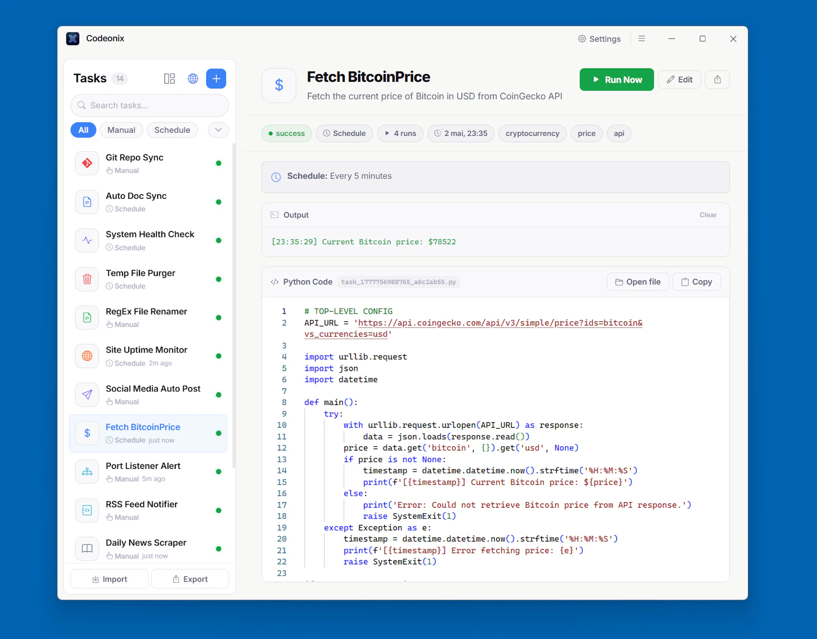 Codeonix screenshot 1