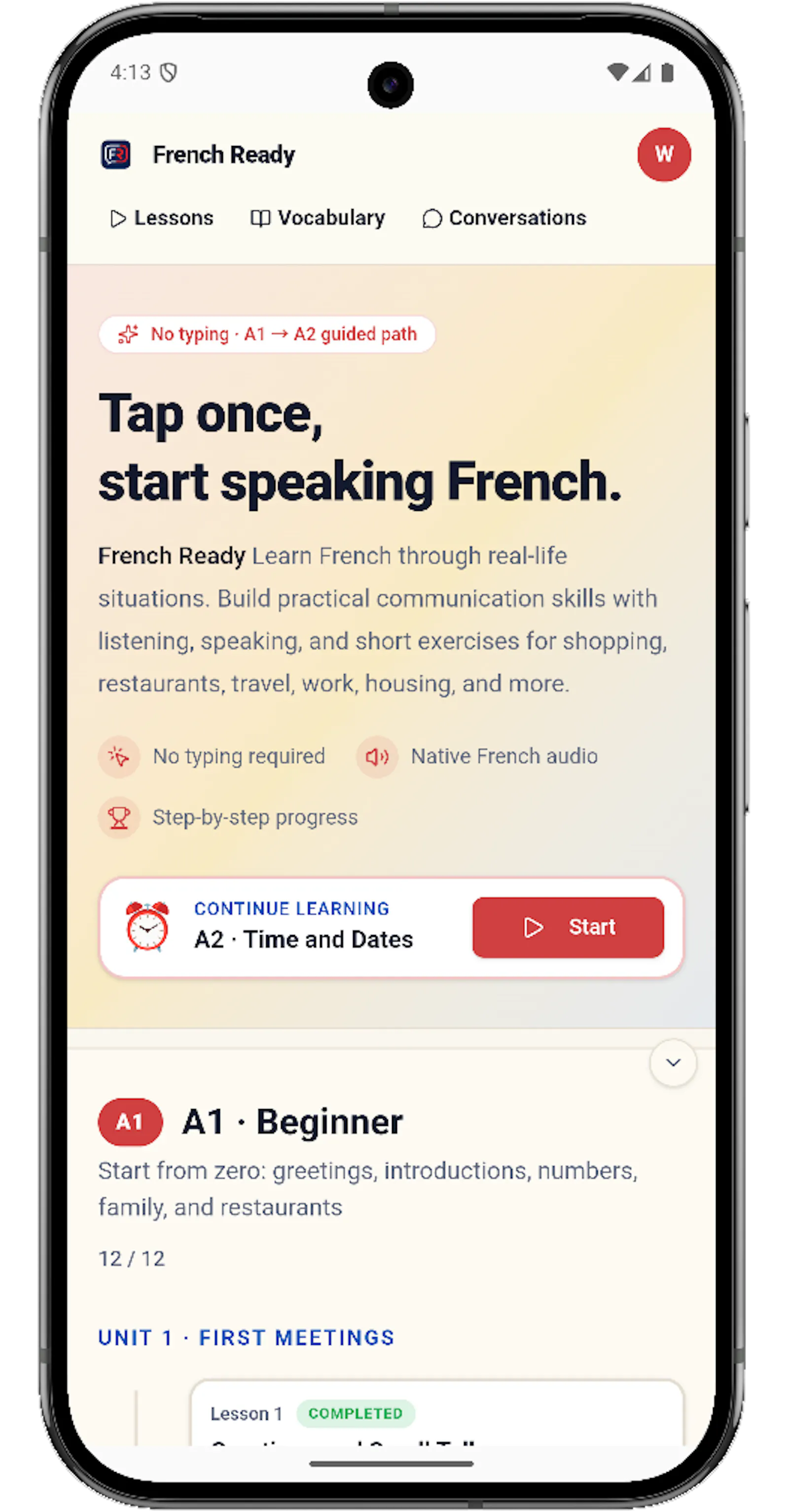 French Ready App screenshot 14