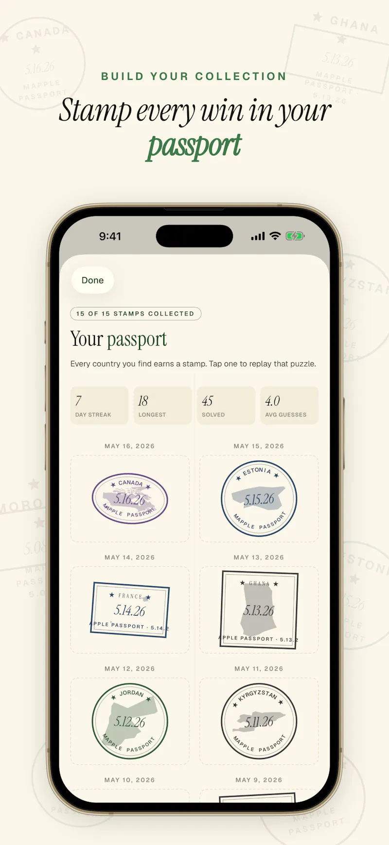 Mapple - A Daily Map Puzzle screenshot 3