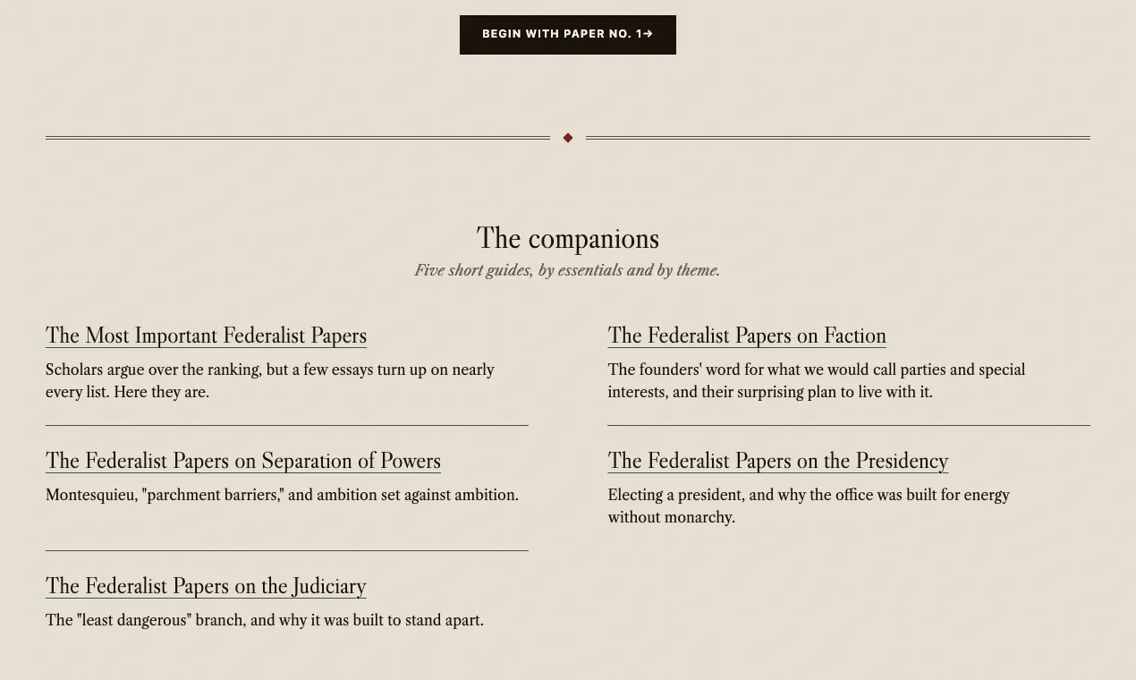 Federalist Reader gallery image