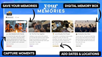 Your Favorite Life | Notion Life OS gallery image