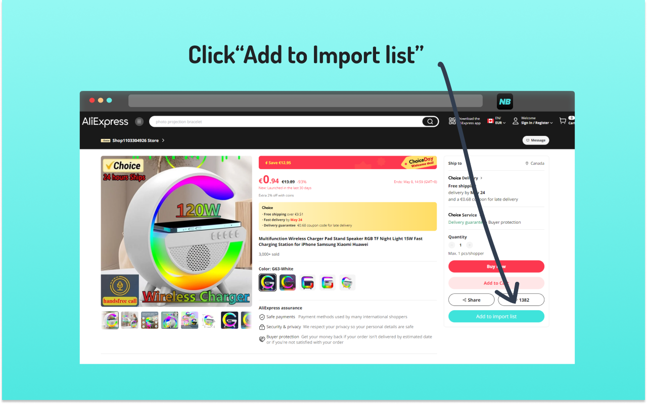NicheBay - AliExpress Product Importer gallery image