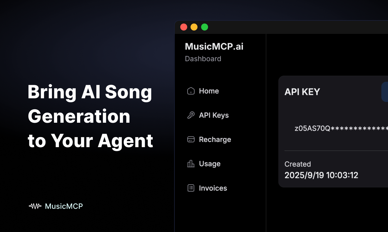 World's First AI Music MCP