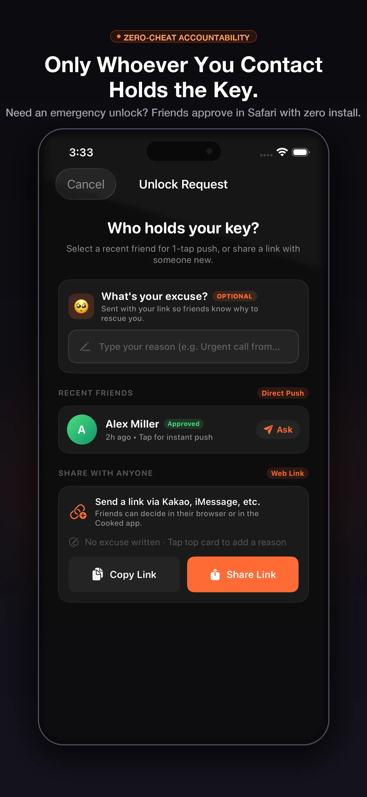 Cooked  focus lock gallery image