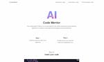 AI Code Mentor image