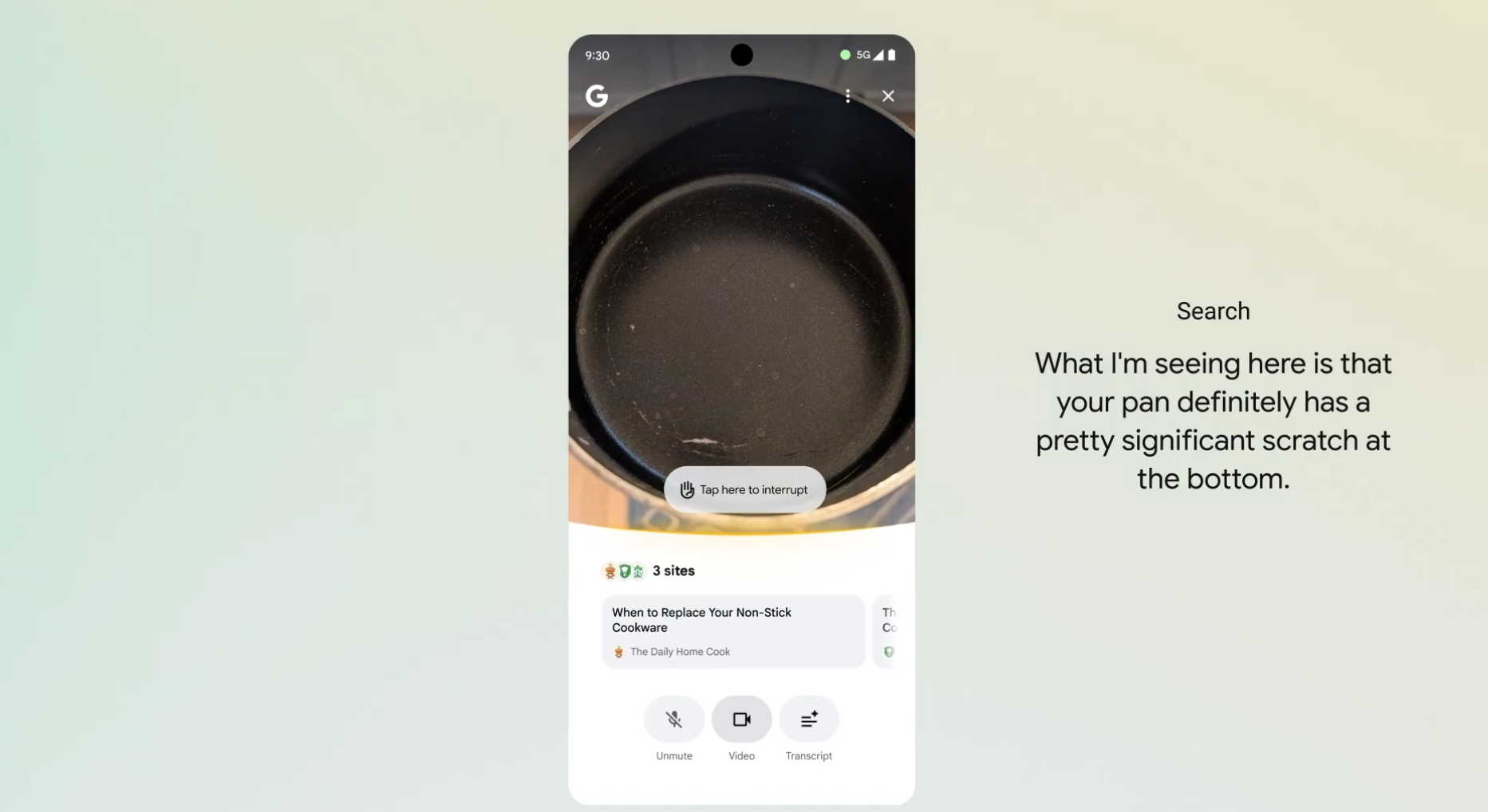 Google Search Live gallery image