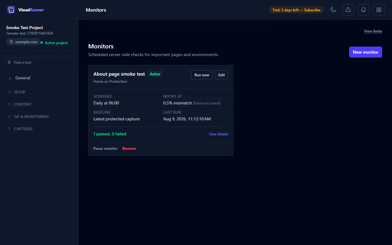VisualRunner gallery image