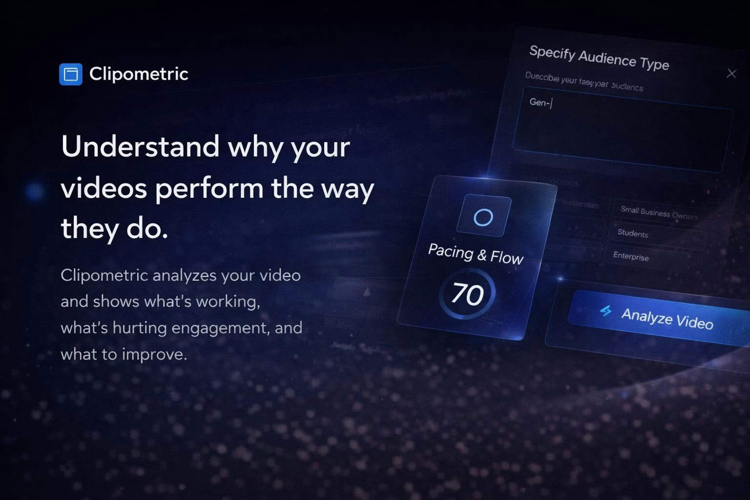 Clipometric - Main product screenshot demonstrating key features and user interface