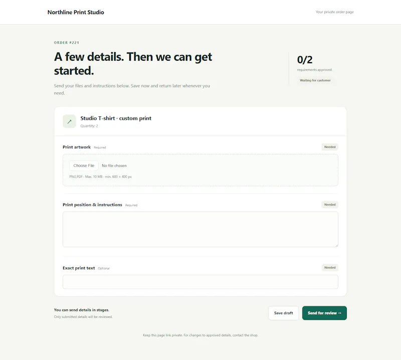 OrderReady for WooCommerce screenshot 3