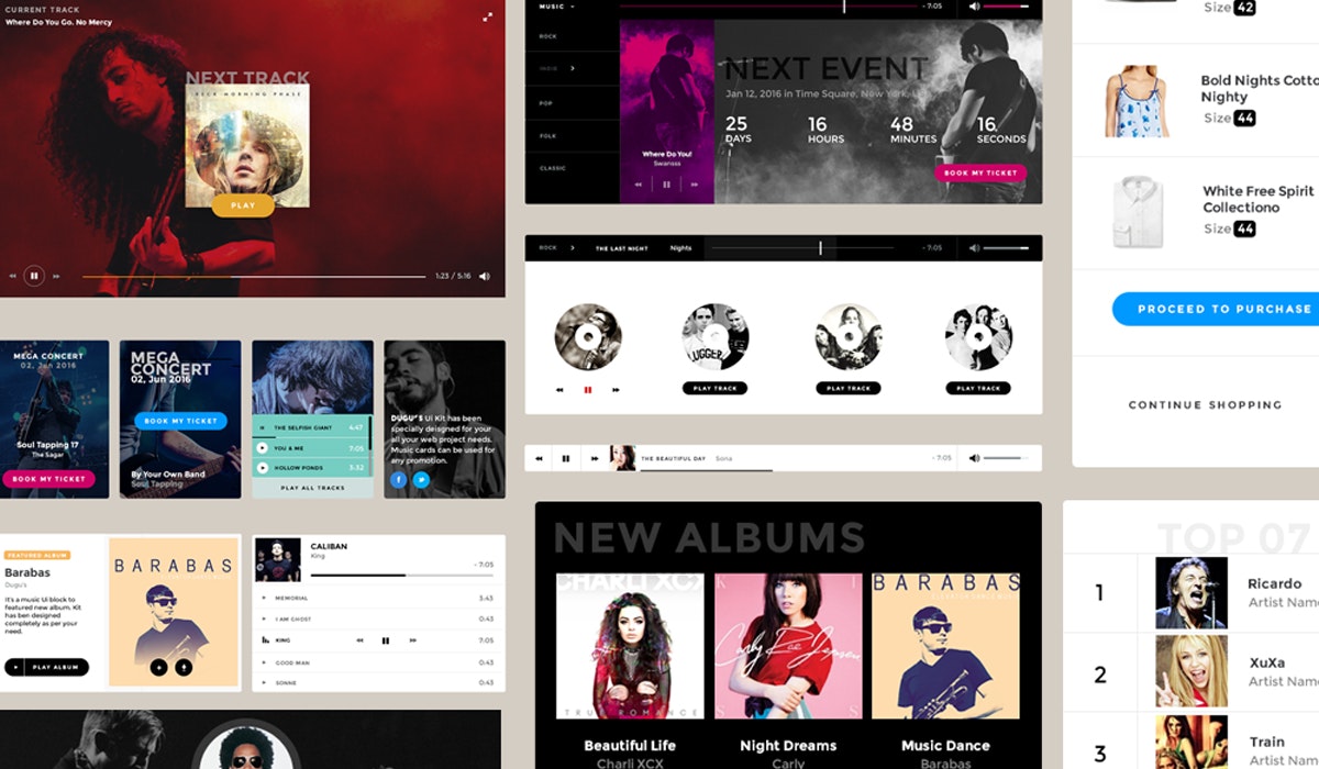 DUGU'S Web Ui Kit gallery image