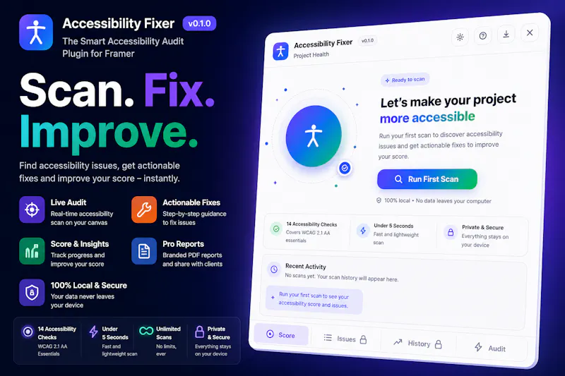 Accessibility Fixer for Framer screenshot 2