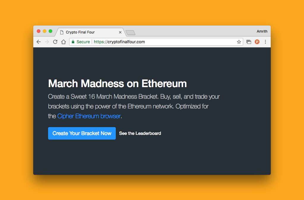 Crypto Final Four gallery image