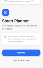 Smart Planner MVP gallery image