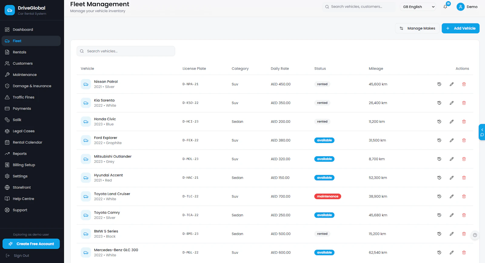 Driveglobal screenshot 1