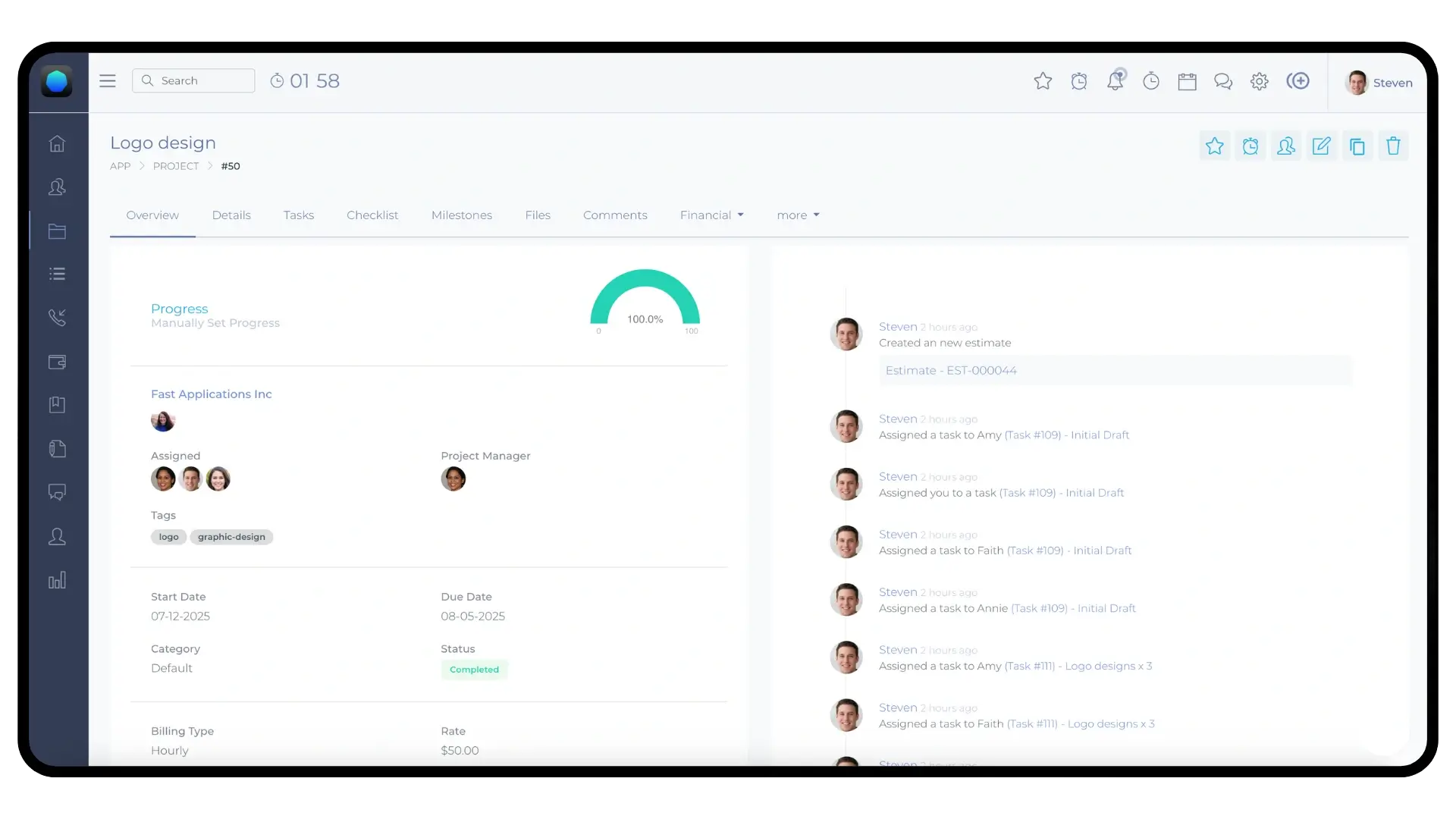 Baseqore - The All-In-One App to Manage Clients, Projects & Payments media 3