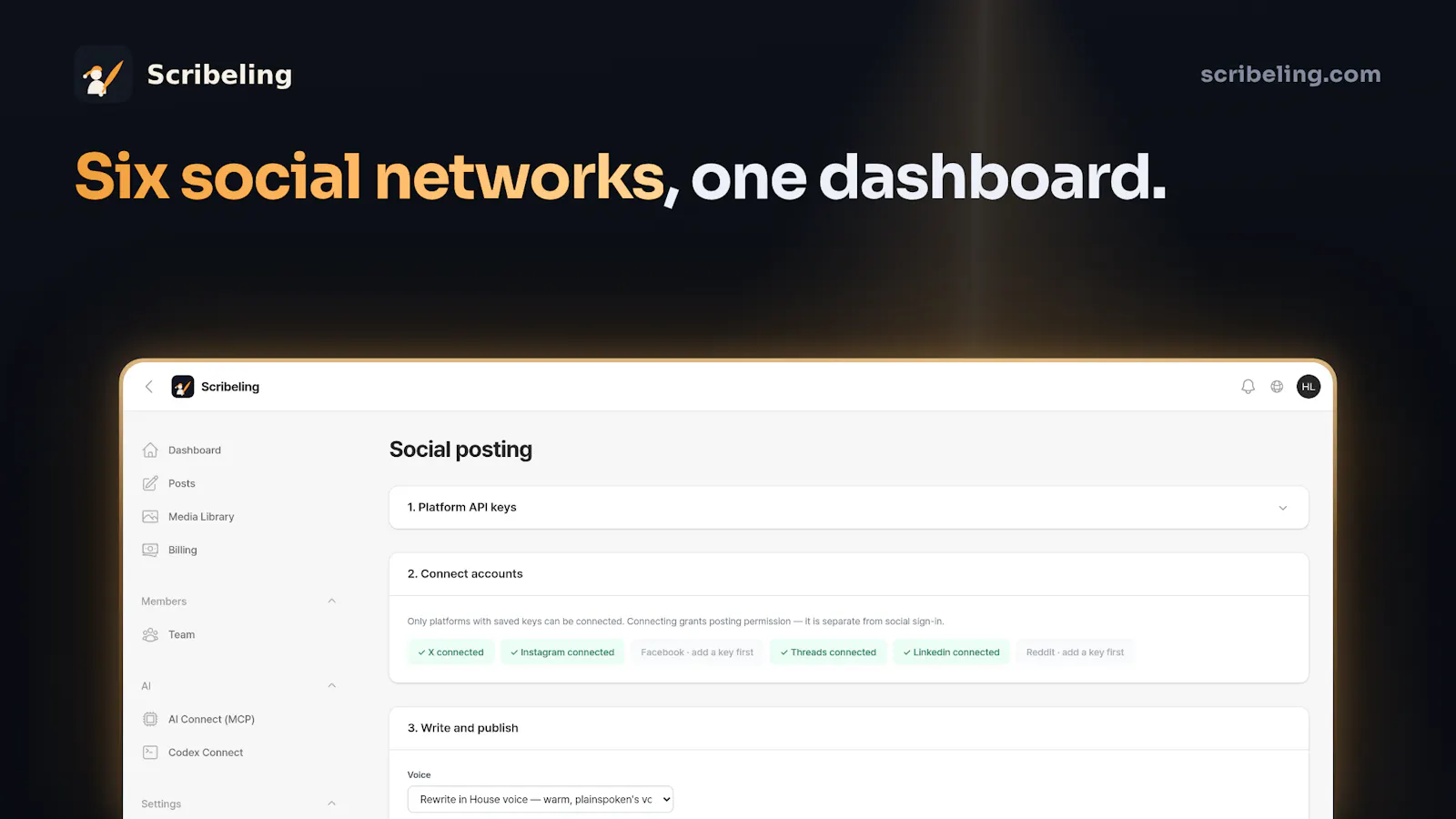 Scribeling — Your ChatGPT, Your marketer screenshot 7