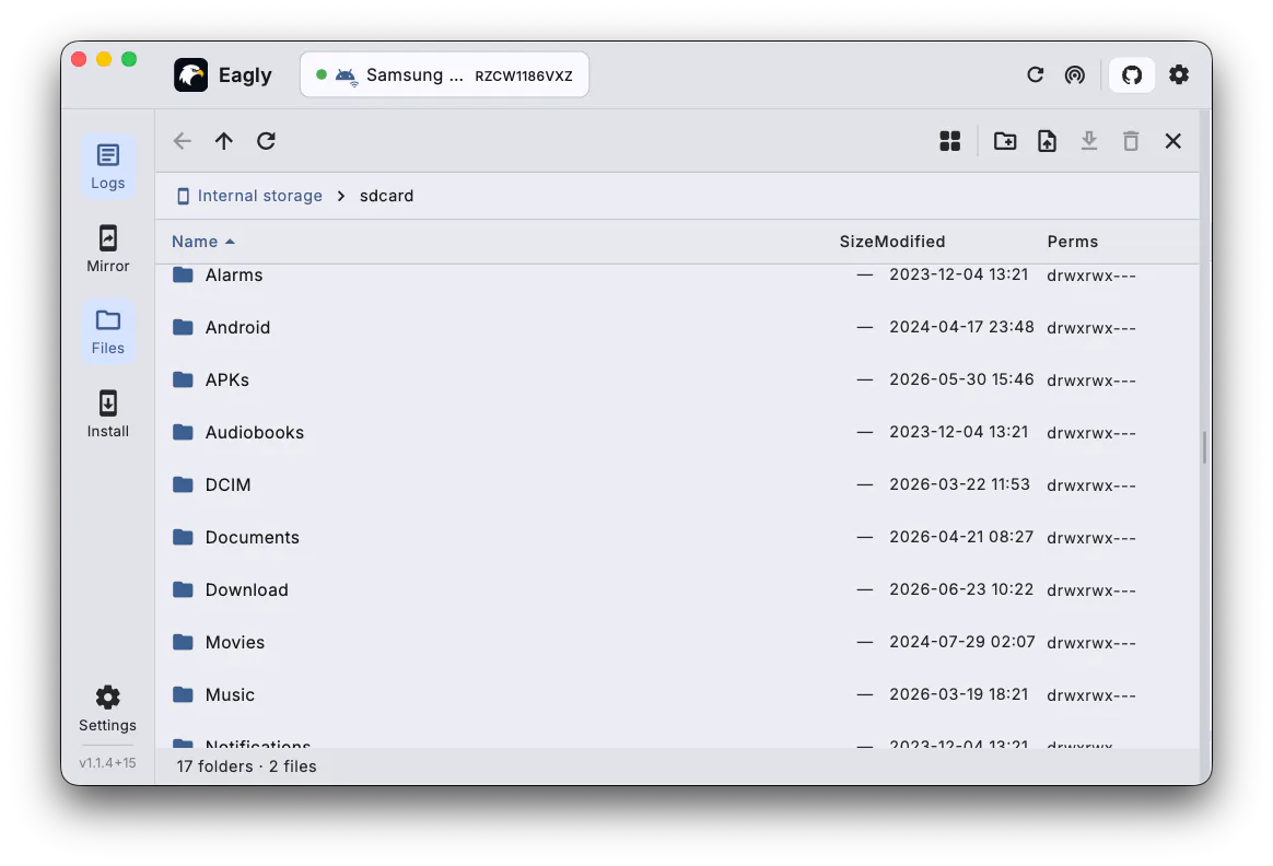 Eagly - Cross Platform Logcat + Console gallery image