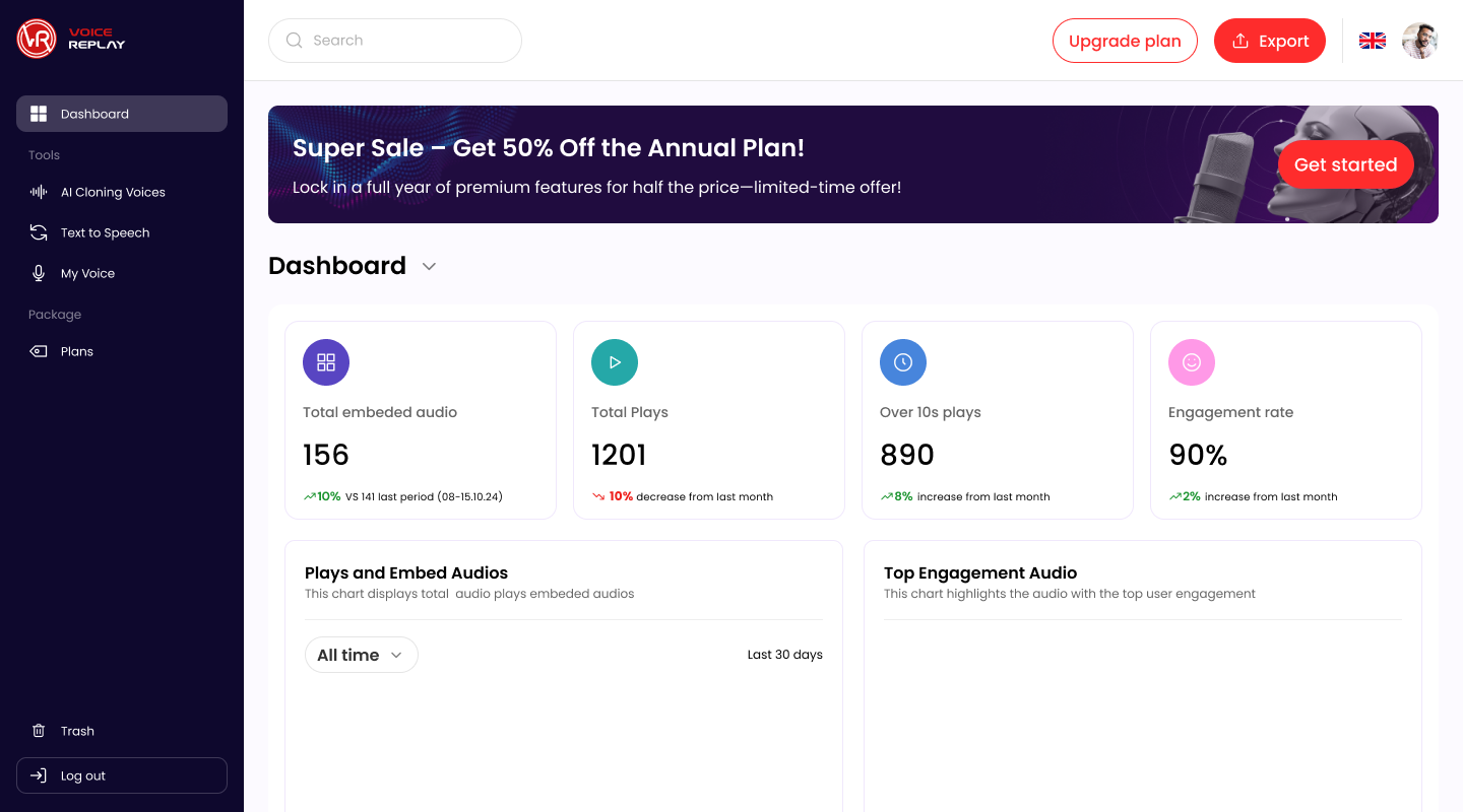 Voice Replay - Screenshot 3 showing product features and functionality