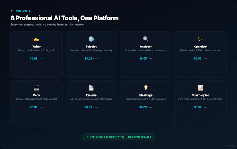 PromptForge screenshot 2