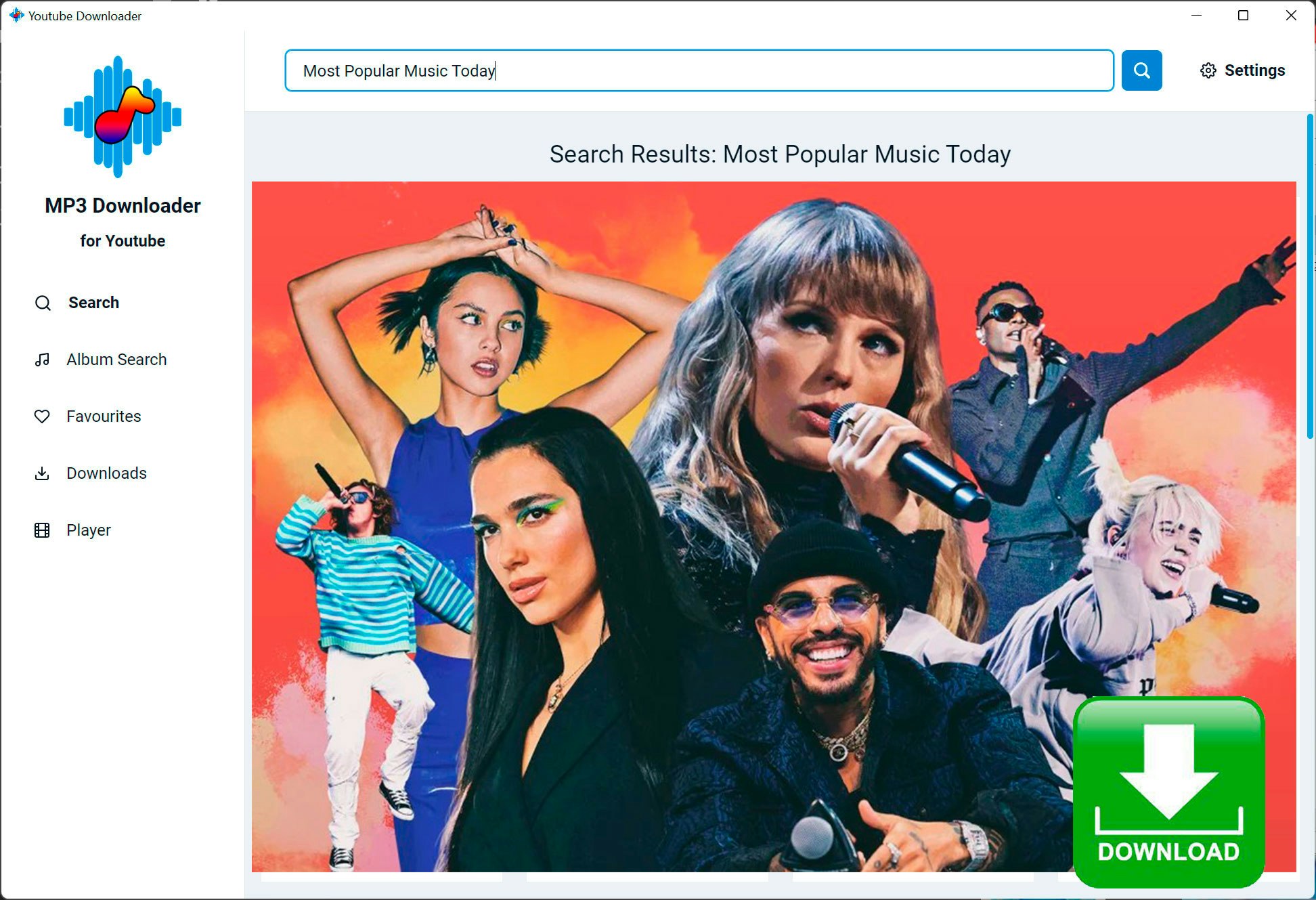 Media Mp3 muat turun untuk youtube 2