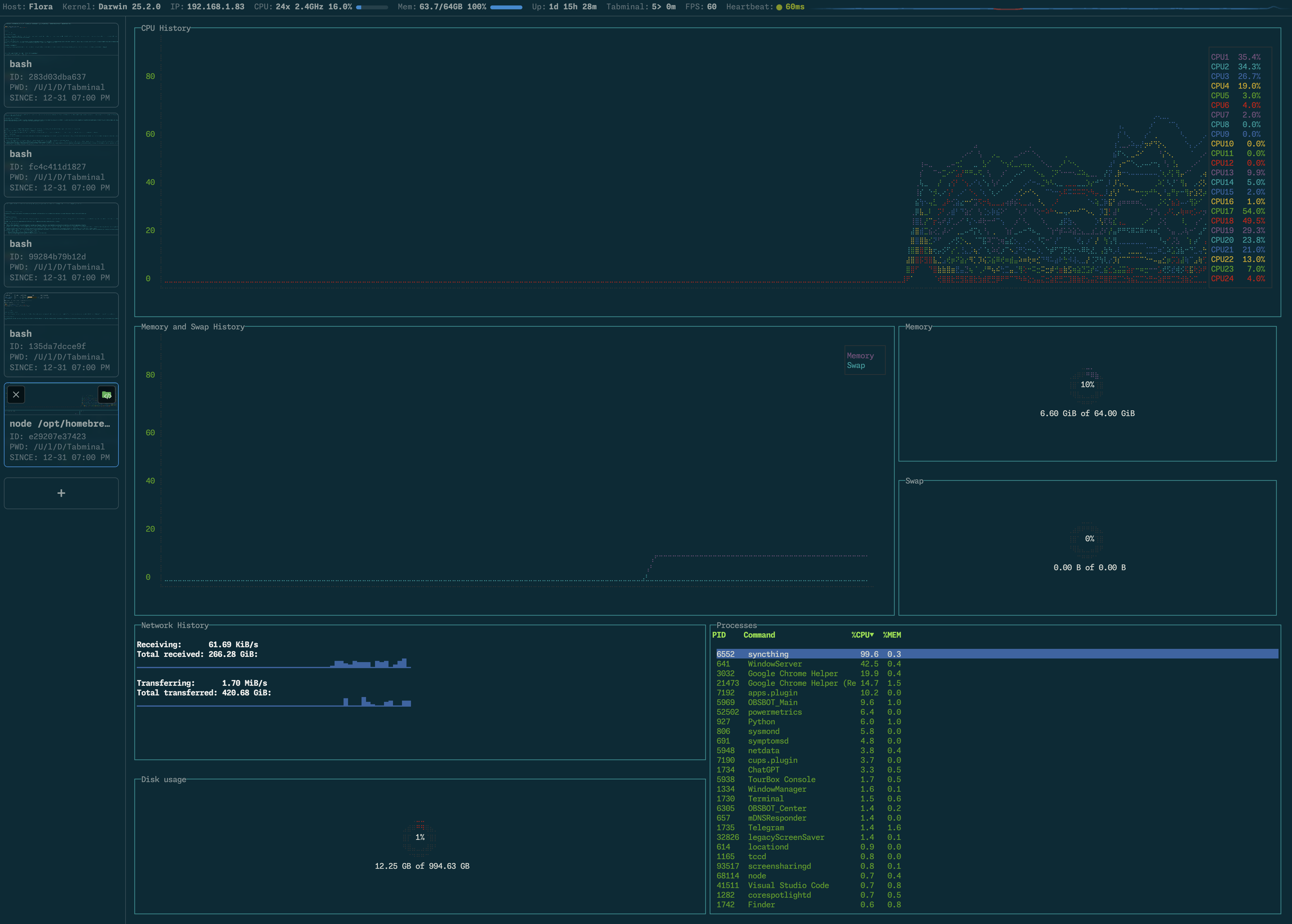 Tabminal gallery image