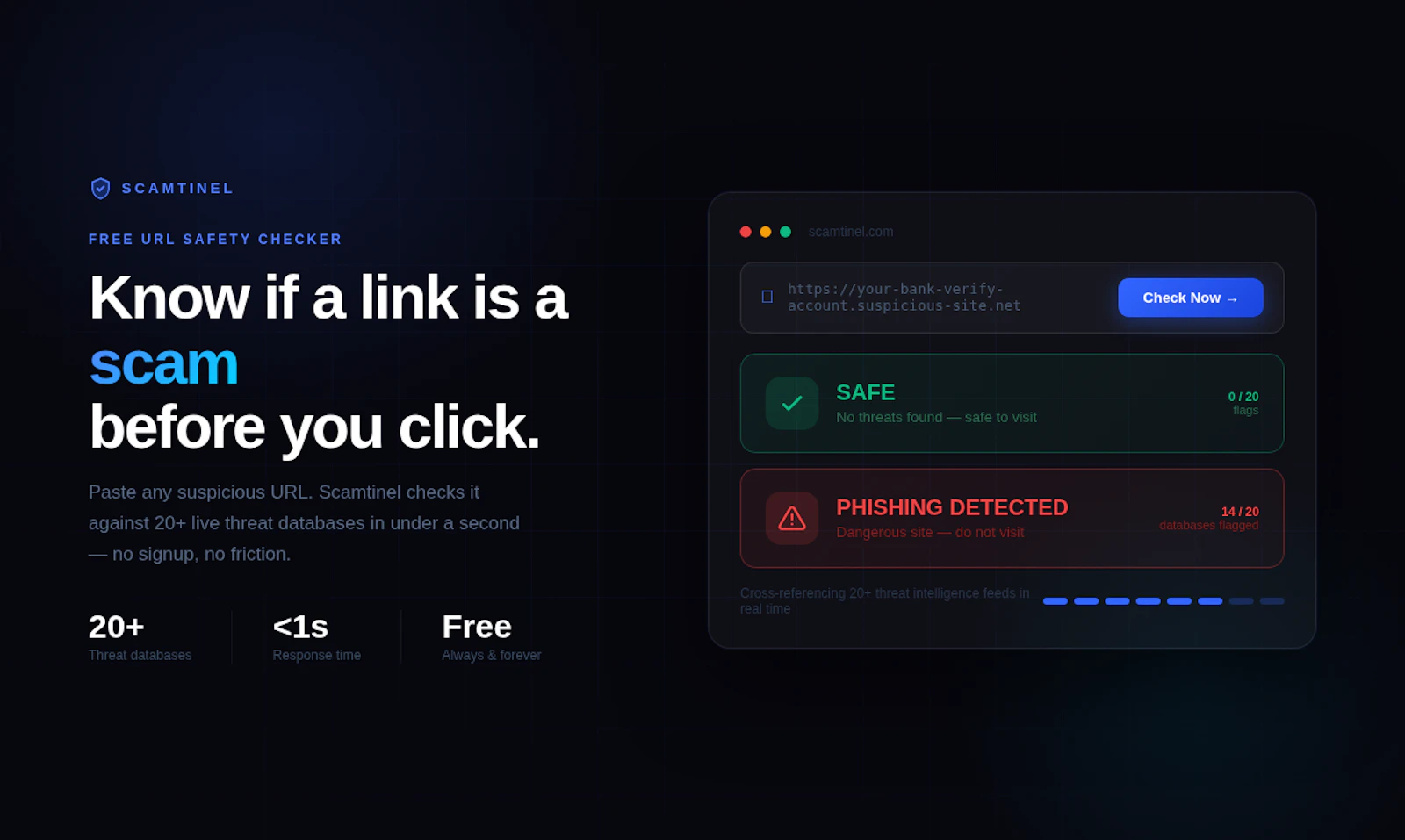 Scamtinel screenshot 1