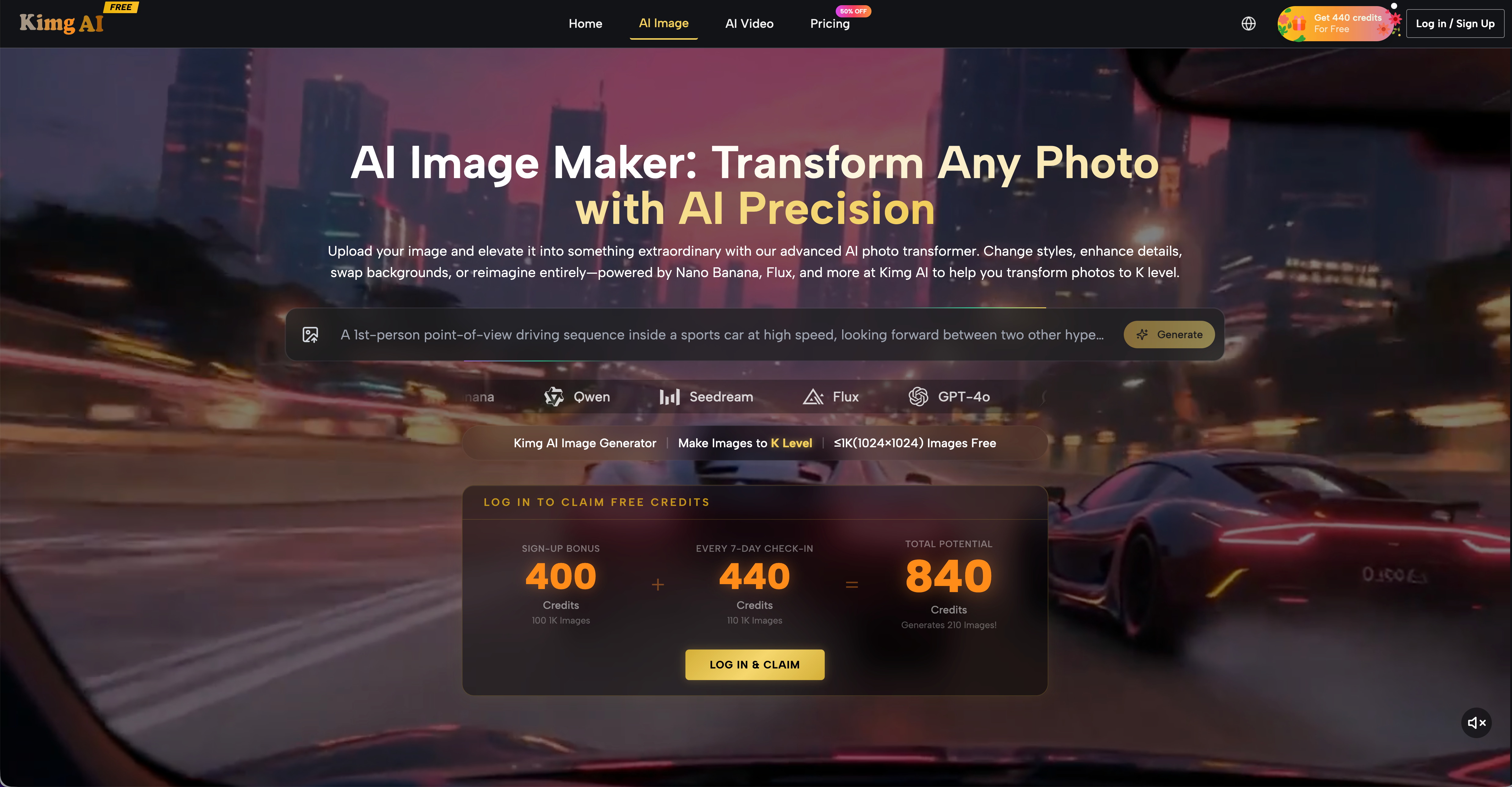 Kimg AI Free AI Image Maker gallery image