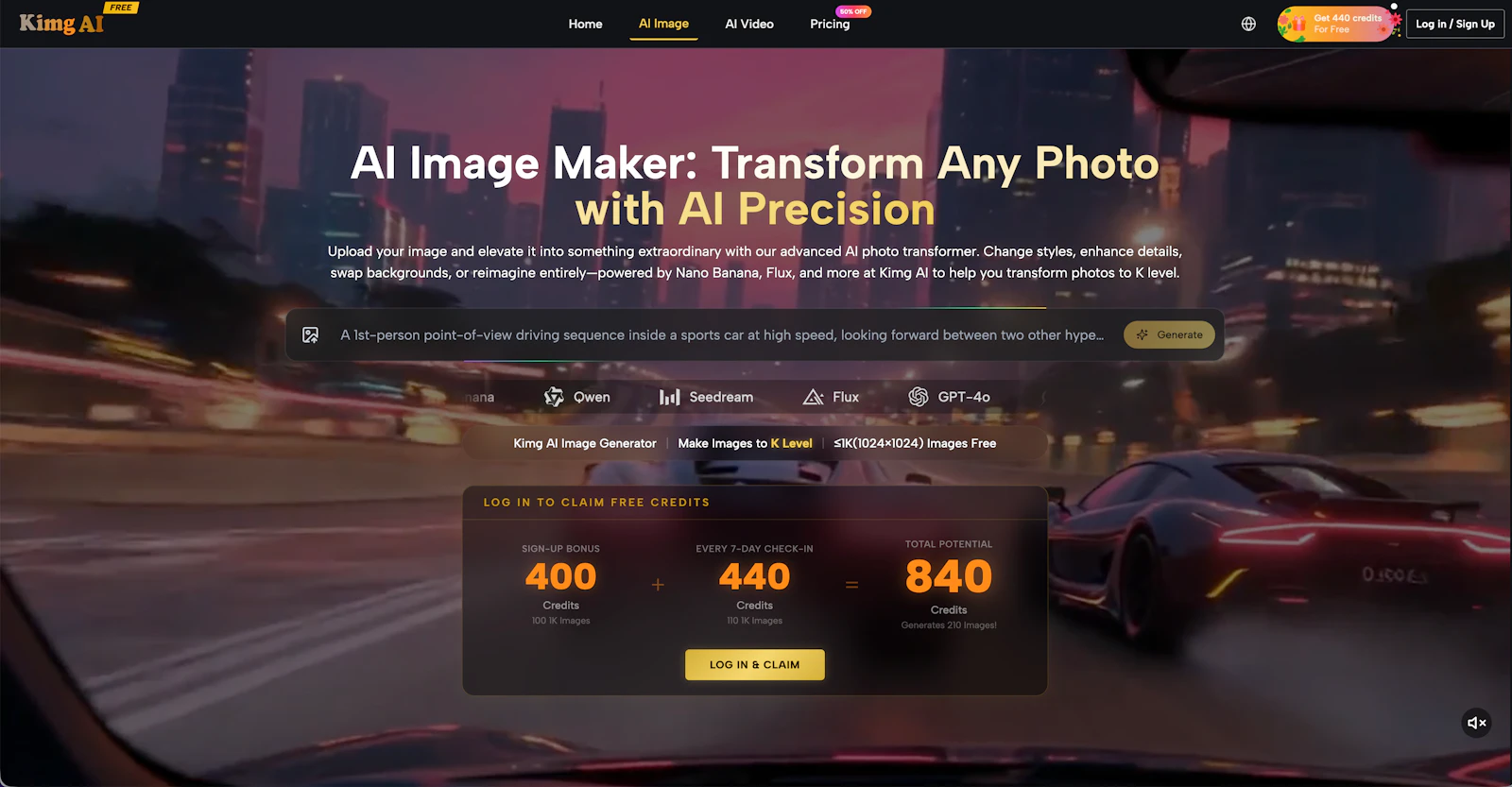 Kimg AI Free AI Image Maker screenshot 3