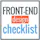 Front-End Design Checklist