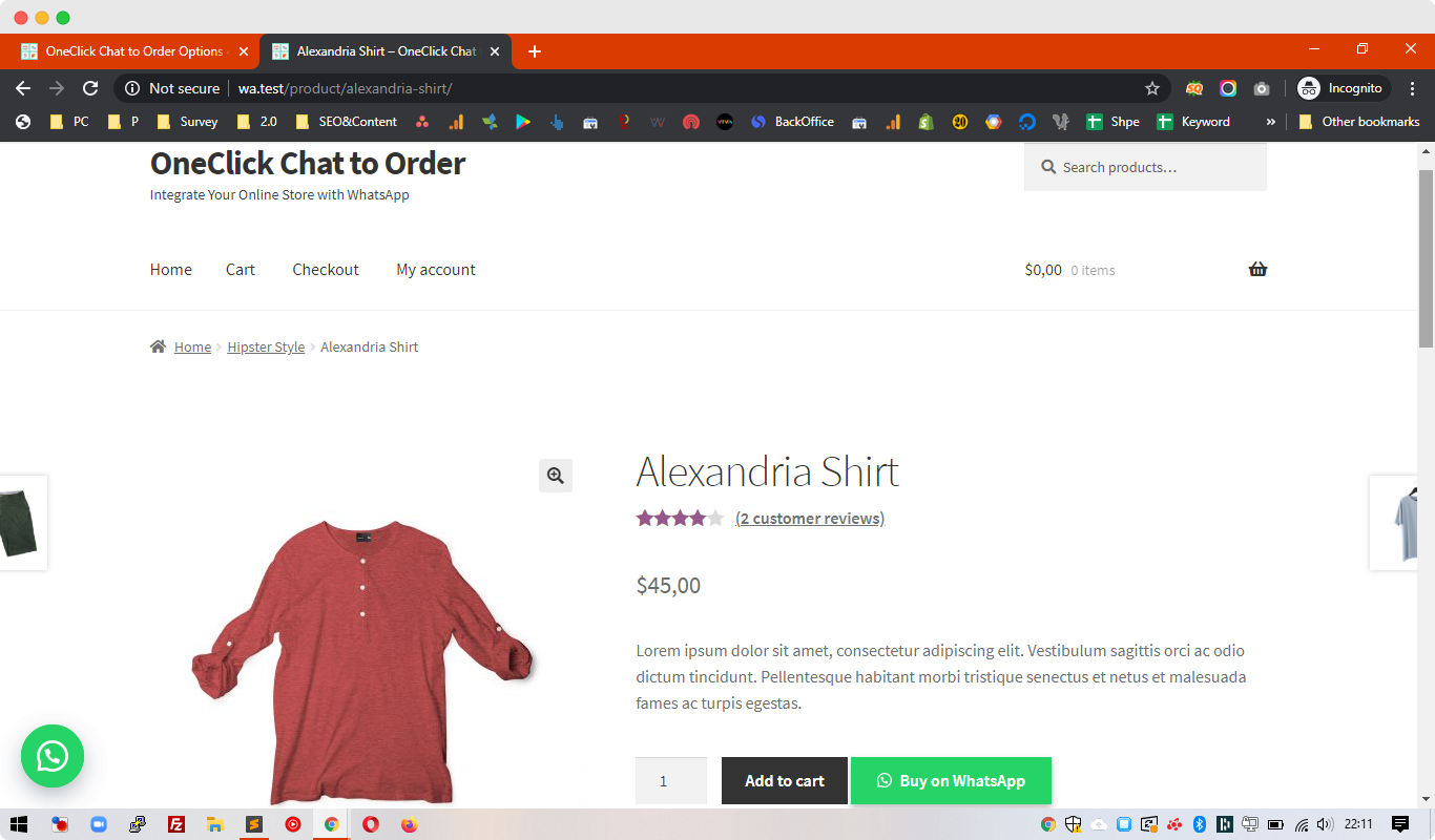 OneClick Chat to Order gallery image