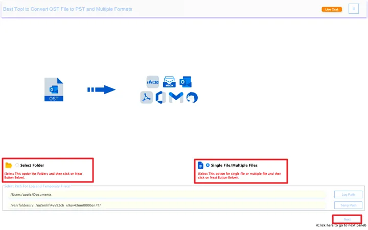 CloudXena OST to PDF Converter gallery image