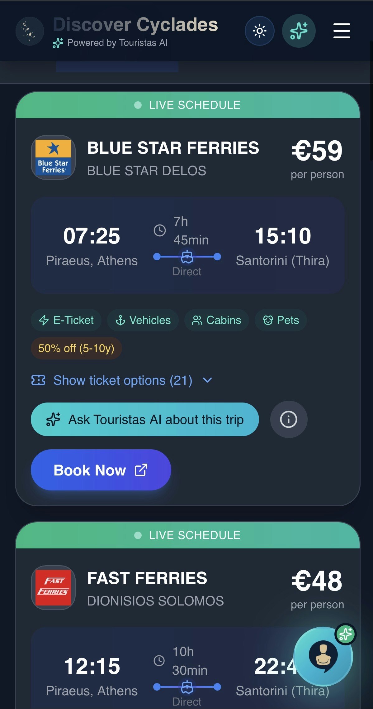 Touristas AI gallery image