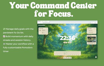 GetLockedIn - Productivity dashboard gallery image