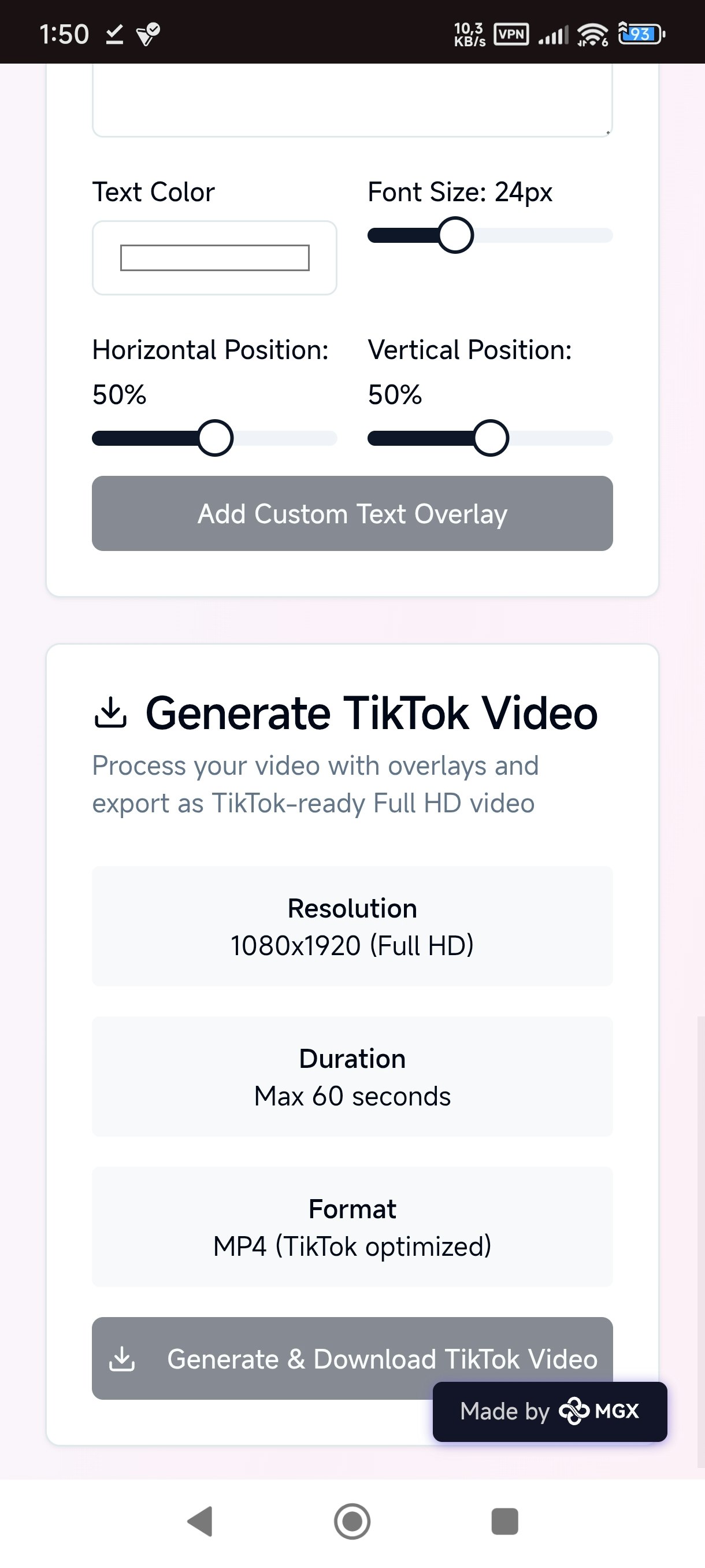 TikTok Video Generator gallery image