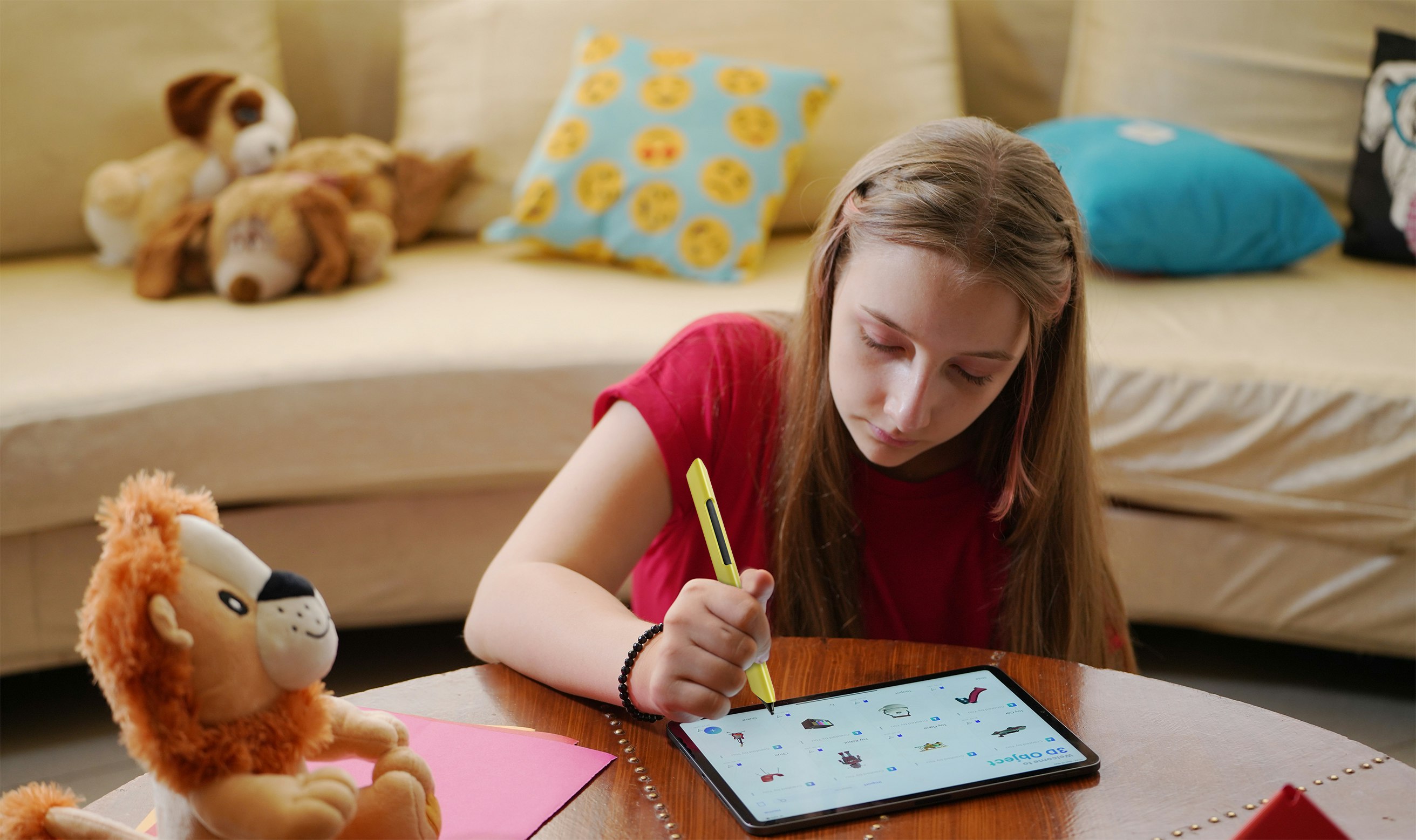 Pluma - Verdadero color de selección Smart Stylus |16m colores |Aplicación de arte 2D/3D media 3