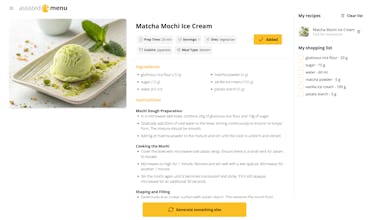 assisted.menu - AI powered meal planning gallery image