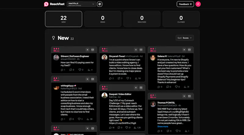 ReachFast screenshot 2