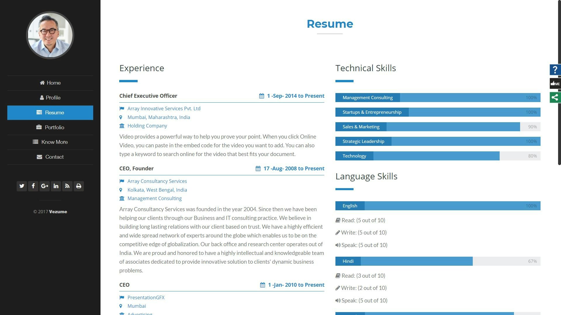Vezume gallery image