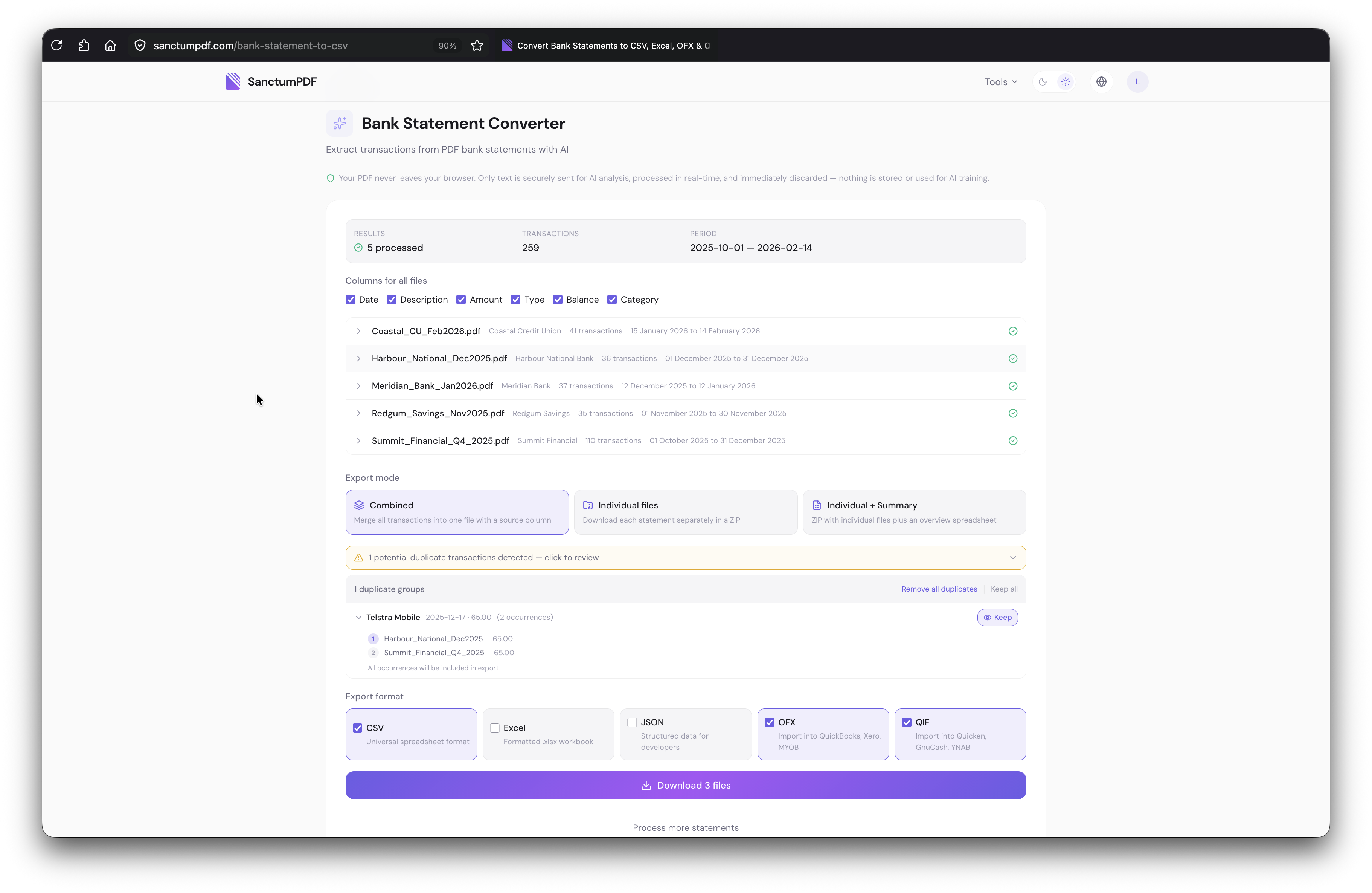SanctumPDF gallery image