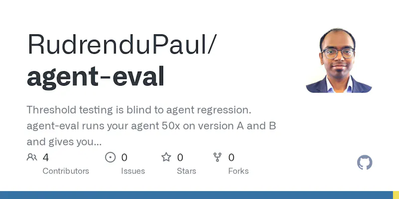 Agent-Eval screenshot 1
