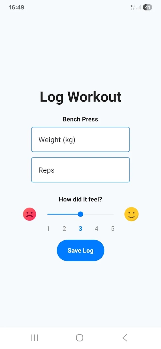 Gym PR Tracker - Screenshot 2 preview