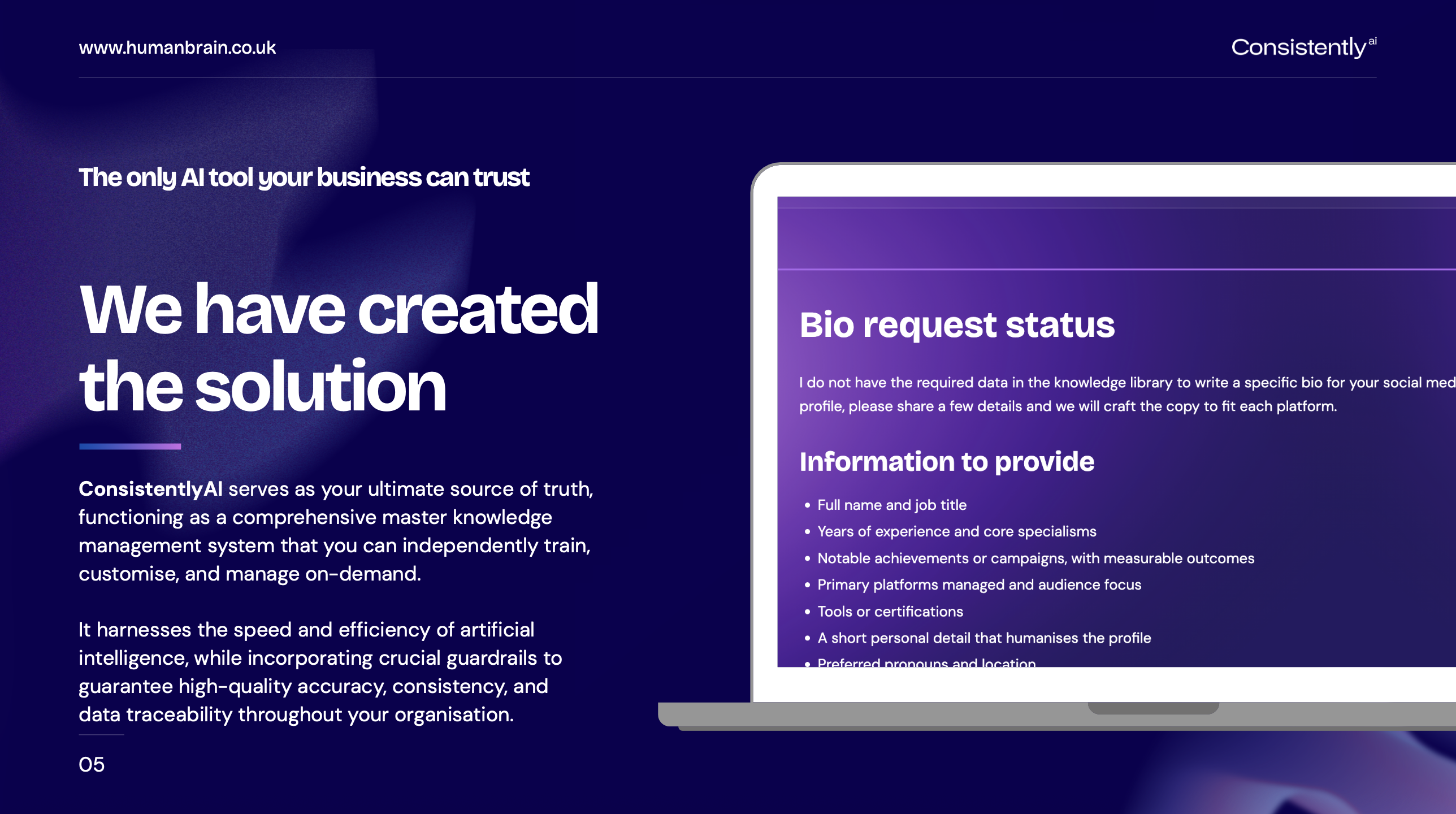 ConsistentlyAI gallery image