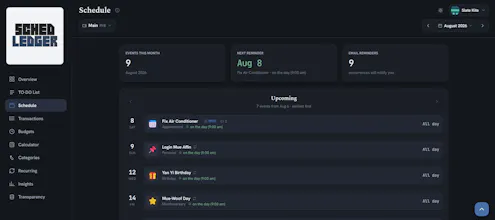Sched Ledger gallery image