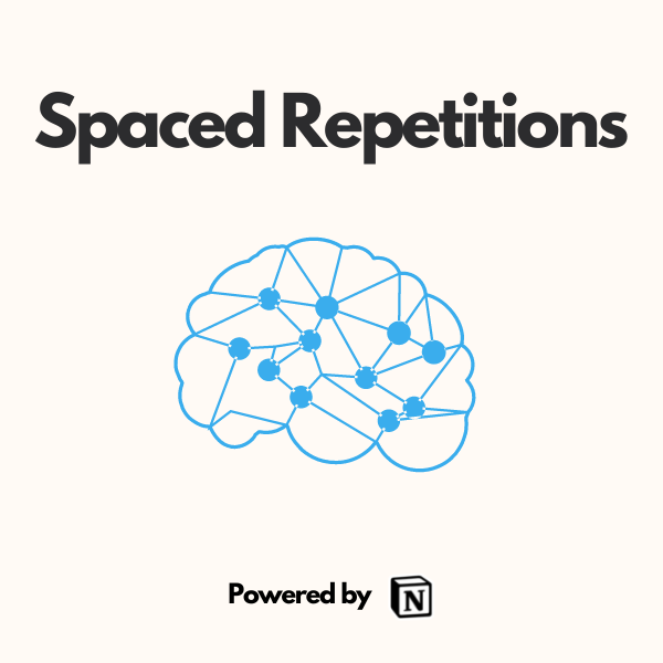 Repetition -flashcards op afstand voor notie