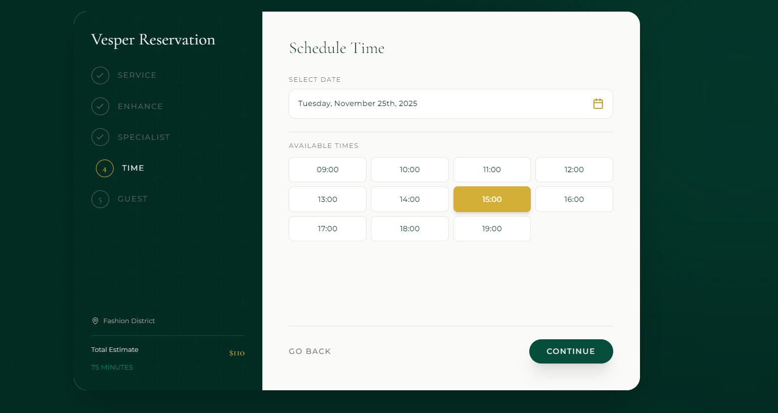 Vesper - Screenshot 4 showing product features and functionality