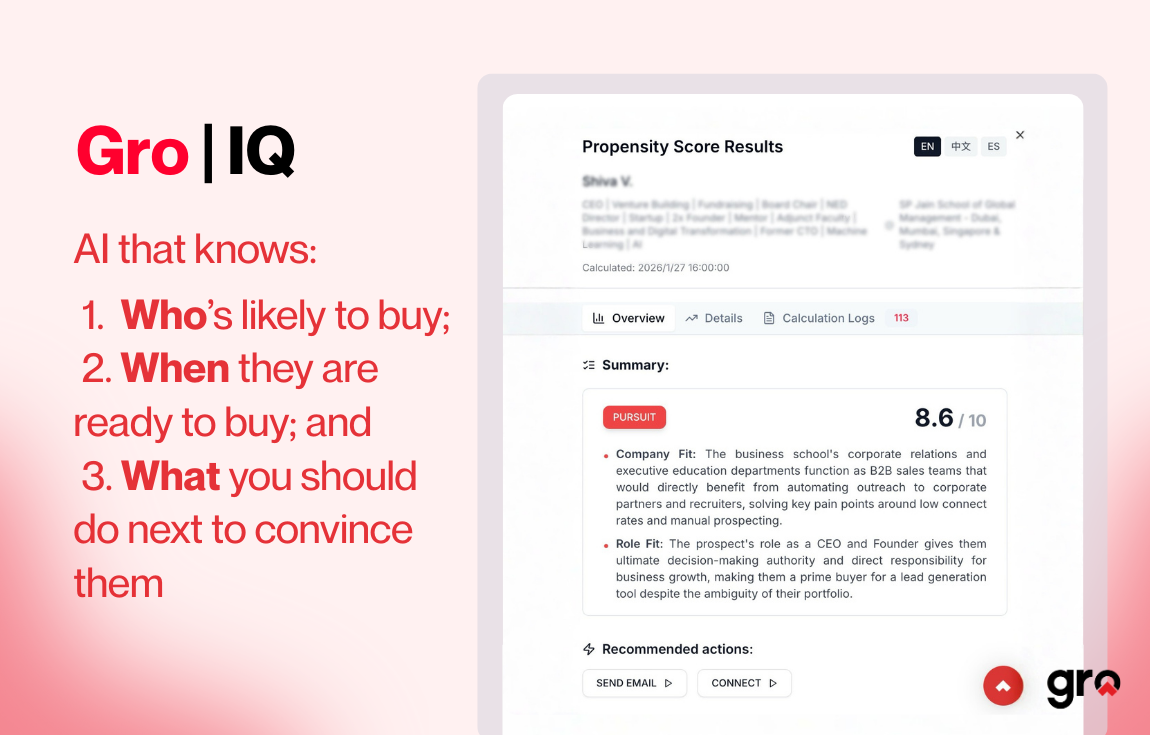 Gro - Screenshot 4 showing product features and functionality