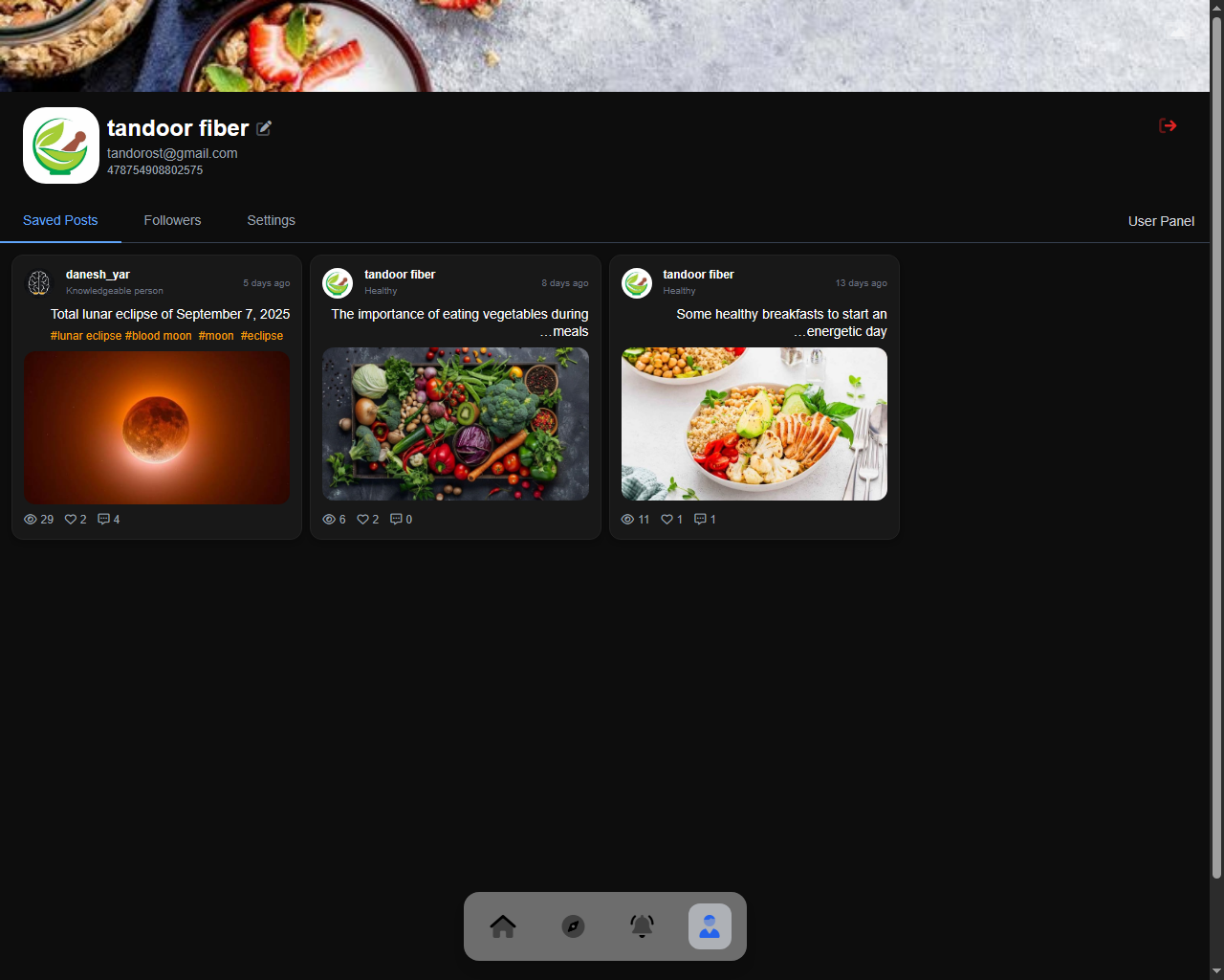 Govars - Blog-Based Social Network Platform媒体3