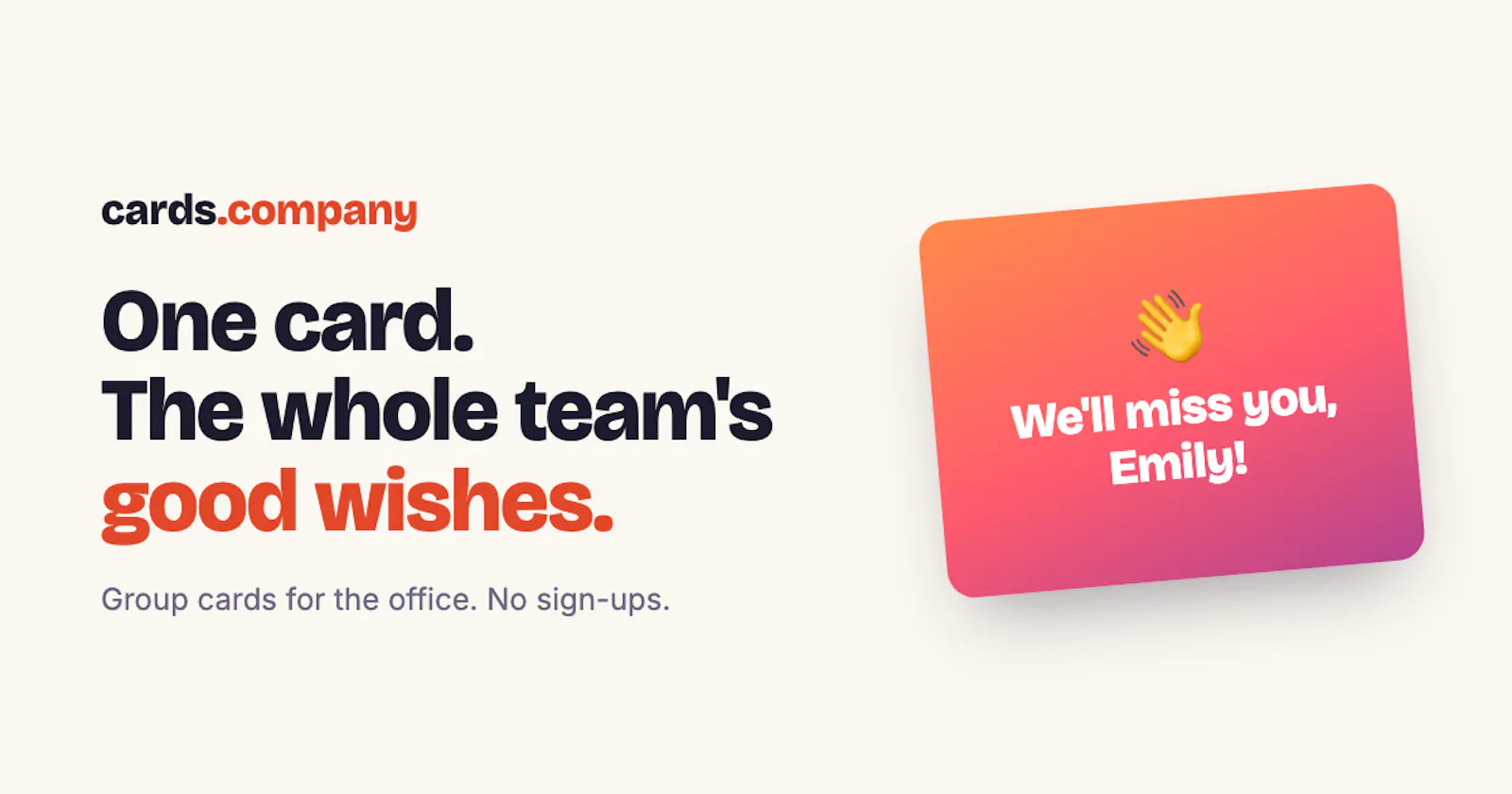 cards.company screenshot 2
